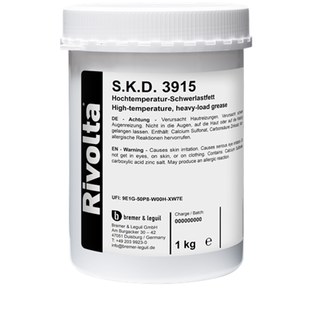 S.K.D. 3915 Hochtemperatur-Schwerlastfett 1 kg Dose