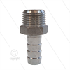 Schlauchtülle - Edelstahl - Ø13mm - 1/2" AG