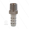 Schlauchtülle - Edelstahl - Ø13mm - 3/8" AG
