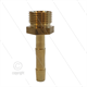 Schlauchtülle - Messing - Ø6mm - 3/8" AG - konisch dichtend