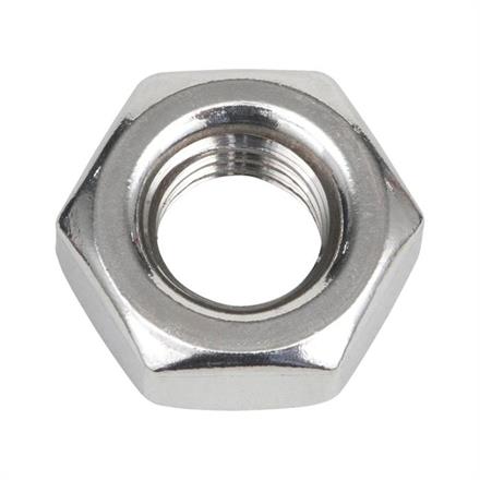 Sechskantmutter M6 DIN934 Edelstahl A2 blank