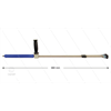 ST154 Doppellanze - L=980mm - Seitengriff - isolierung L=300mm - 500 Bar