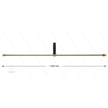 ST3600 Lanze - L=1000mm - gerade - Edelstahl - 1/2" AG x 1/4" IG