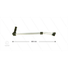 ST54 Doppellanze - L=650 mm - Stahl - Seitengriff - ohne Isolierung - 310 Bar