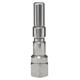 Stecknippel KW-Profi 1/4"AG KW Edelstahl poliert