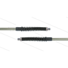 Titan-Slide grau HD-Schlauch NW 06 - 3,5m - 2 x 1/4" AGR - 2 x SKS schwarz - 300 Bar