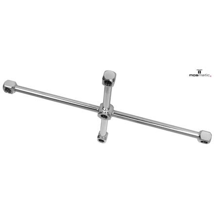 Turbokreisel-Arm 250bar w-fest-11° INOX TKA-4w5 ø350/200 G3/8"F 4x1/4"NF