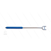 U-Lanze VA 900mm mit 2 Ausgänge 1/4"AG - blau umspritzter Isolierung