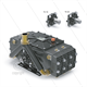 Udor Gamma 202 TS 1C HD-pumpe - 214,9 l/min - 60 Bar - 600 U