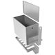 Wasserkasten 60 L. kpl. mit Muffe 3/4"IG Edelstahl
