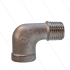 Winkel - Edelstahl - 1/4" IG x 1/4" AG - ND